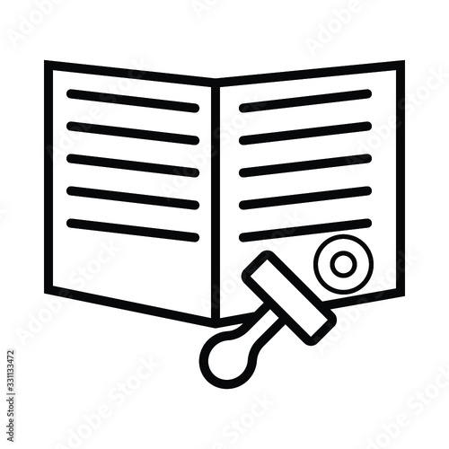 approval / consent / qualified icon vector