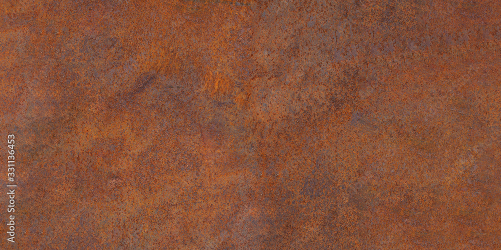 Panoramic of old rusty oxidized eroded metal. Old metal corrosion sheet Panoramic of old rusty oxidized eroded metal. Old metal corrosion sheet