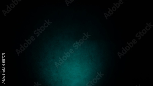 Dark, blurred, simple background, blue green abstract background gradient blur
