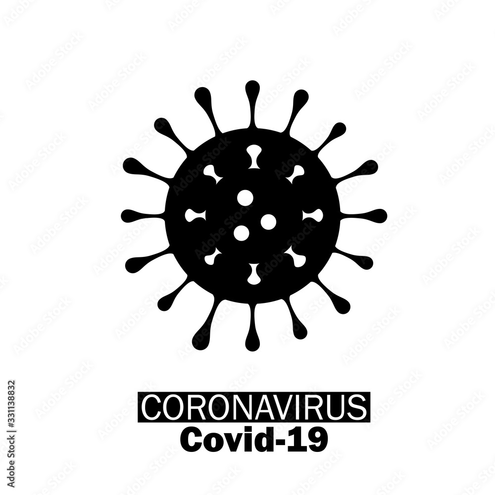 Virus Strain Model of Novel Coronavirus 2019-nCoV Covid-19. Virus Pandemic Protection Concept Virus Strain Model of Novel Coronavirus 2019-nCoV Covid-19. Virus Pandemic Protection Concept