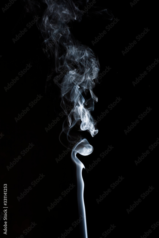 Abstract smoke on black background for designs. Abstract smoke on black background for designs.