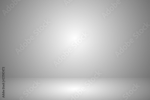 Wallpaper Mural Gray empty room studio background. Vector Torontodigital.ca