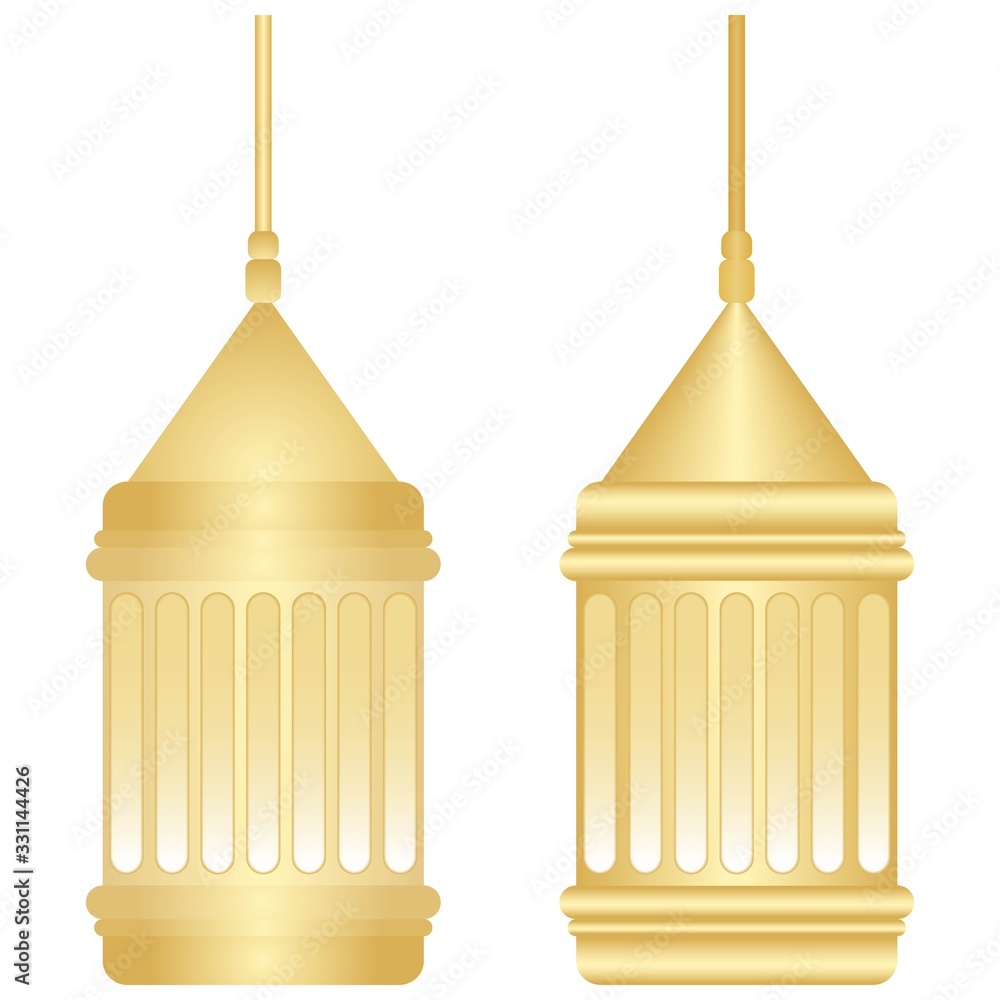 Ramadan Lantern Design in Set for Creative Concept of Islamic Celebration. Ramadan Lantern Design in Set for Creative Concept of Islamic Celebration.