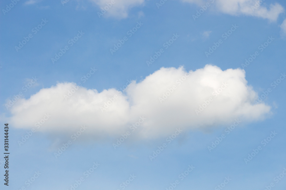 Bright blue sky with white clouds for background or wallpapers Bright blue sky with white clouds for background or wallpapers