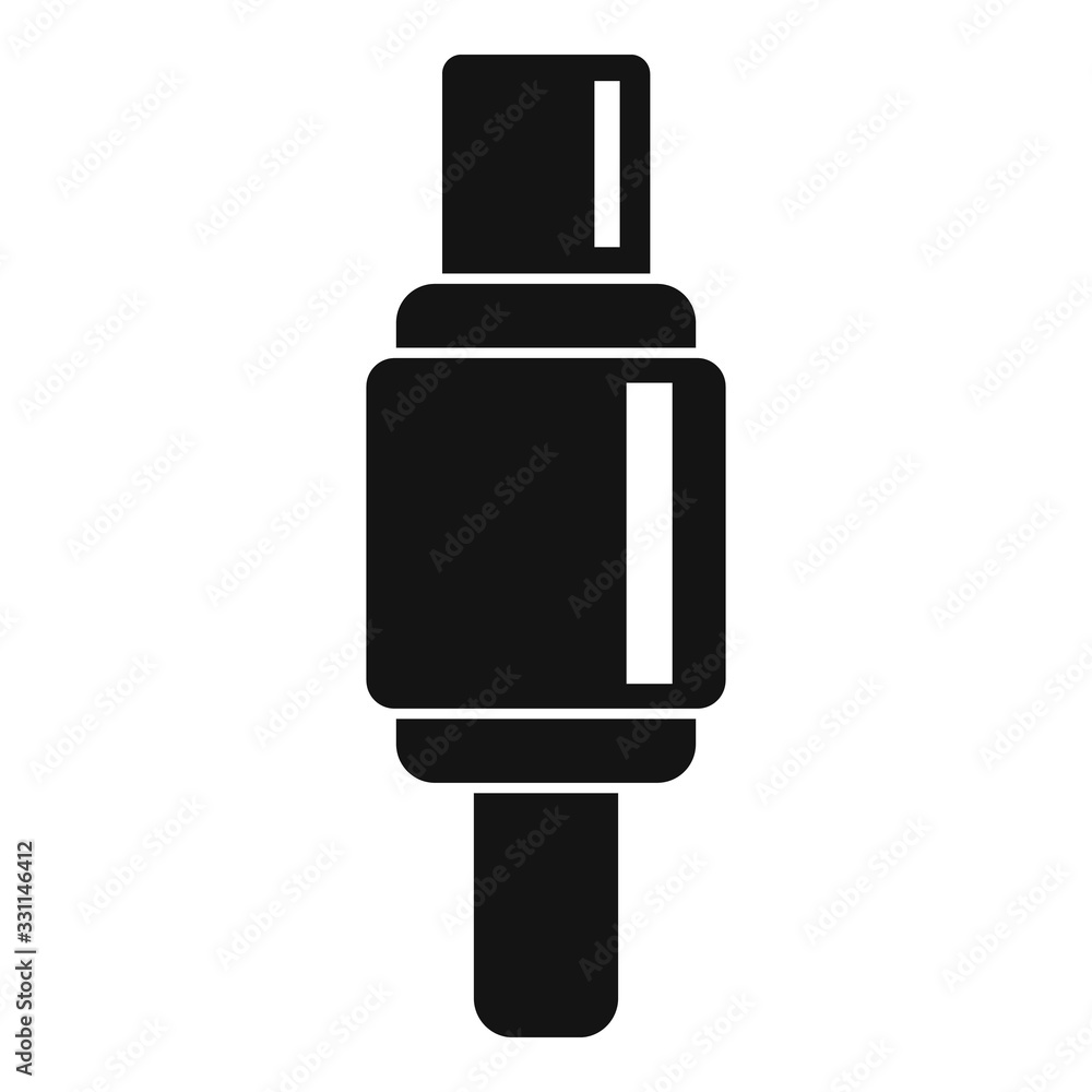 Digital adapter icon. Simple illustration of digital adapter vector icon for web design isolated on white background Digital adapter icon. Simple illustration of digital adapter vector icon for web design isolated on white background