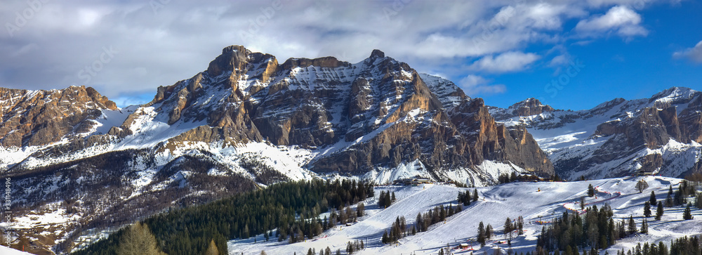 Dolomites mountains in South Tyrol