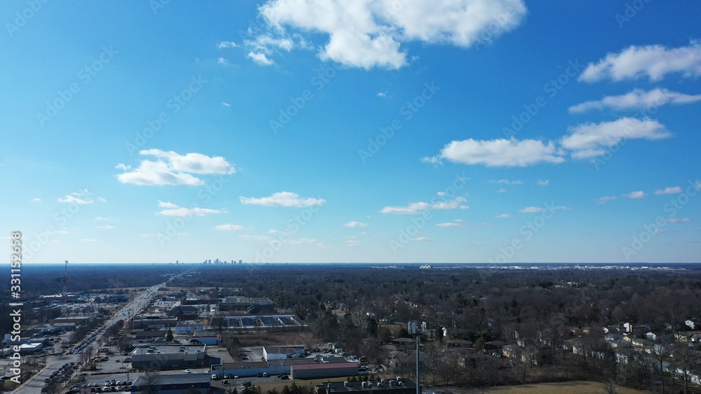 Columbus skyline landscape 1