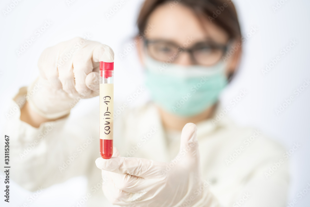 A medical expert in his laboratory A medical expert in his laboratory