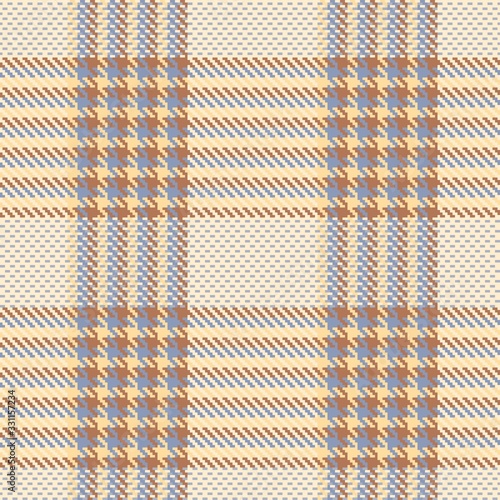 Tartan, plaid pattern seamless vector illustration. Checkered texture for clothing fabric prints, web design, home textile.