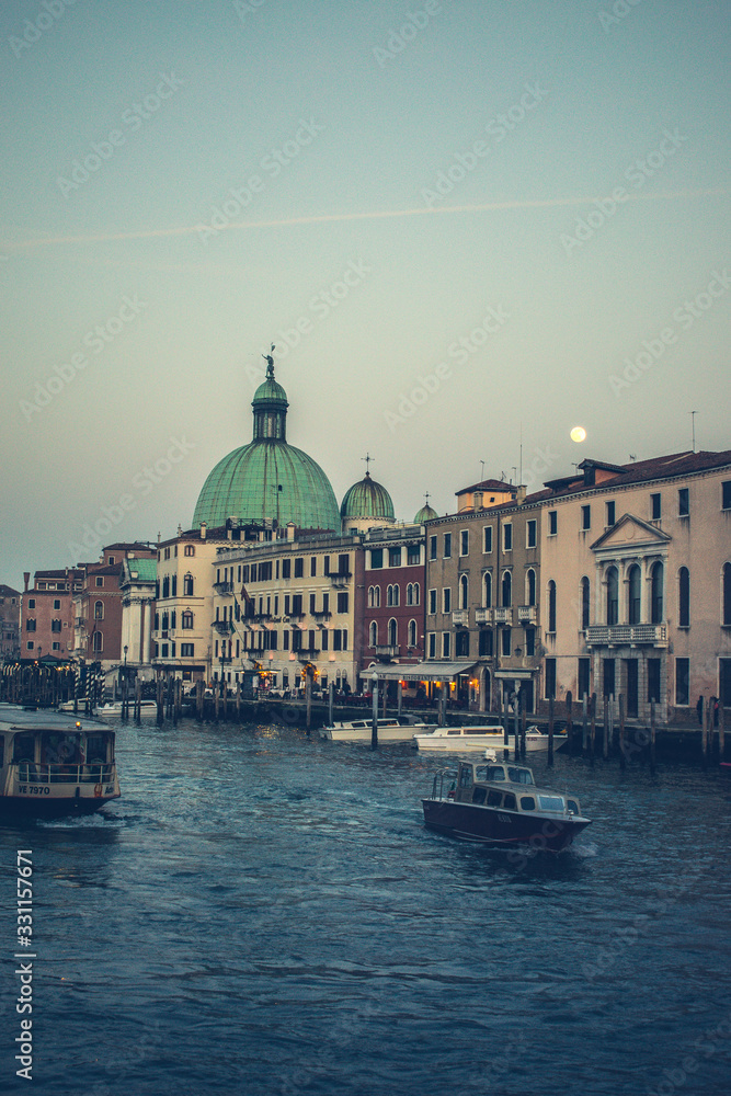 fantastic view on a town like venice
