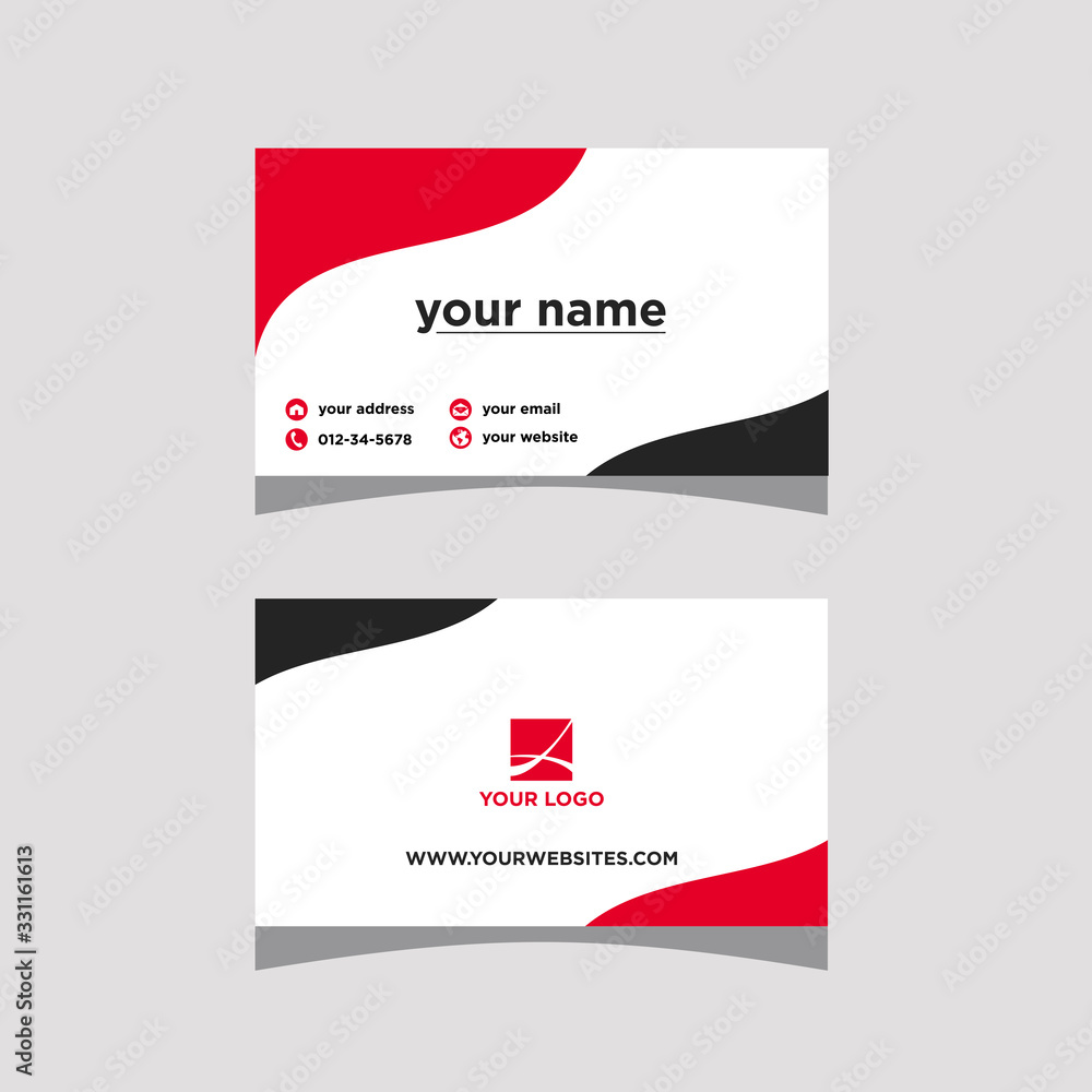 modern business card template vector modern business card template vector