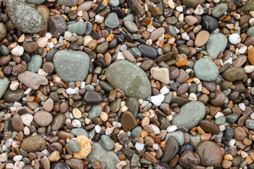 Sea pebble stones background beach rocks