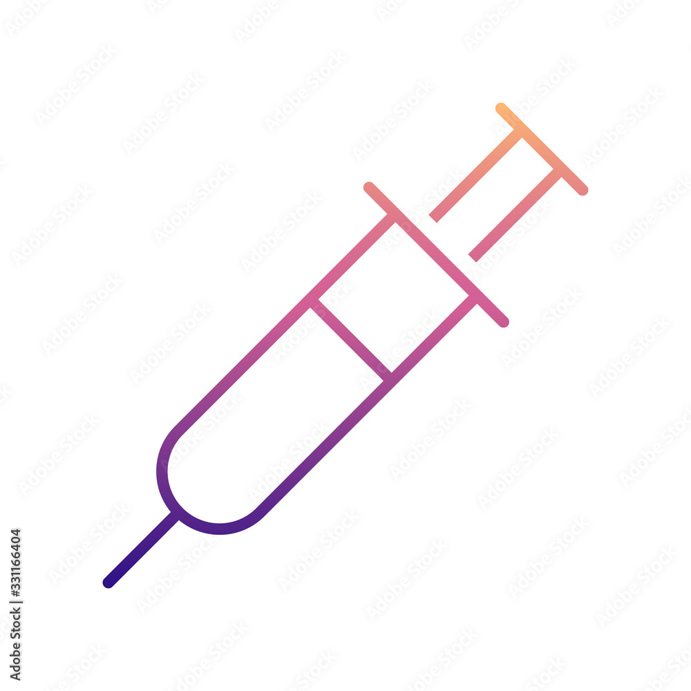 syringe nolan icon. Simple thin line, outline vector of Scientifics study icons for ui and ux, website or mobile application syringe nolan icon. Simple thin line, outline vector of Scientifics study icons for ui and ux, website or mobile application