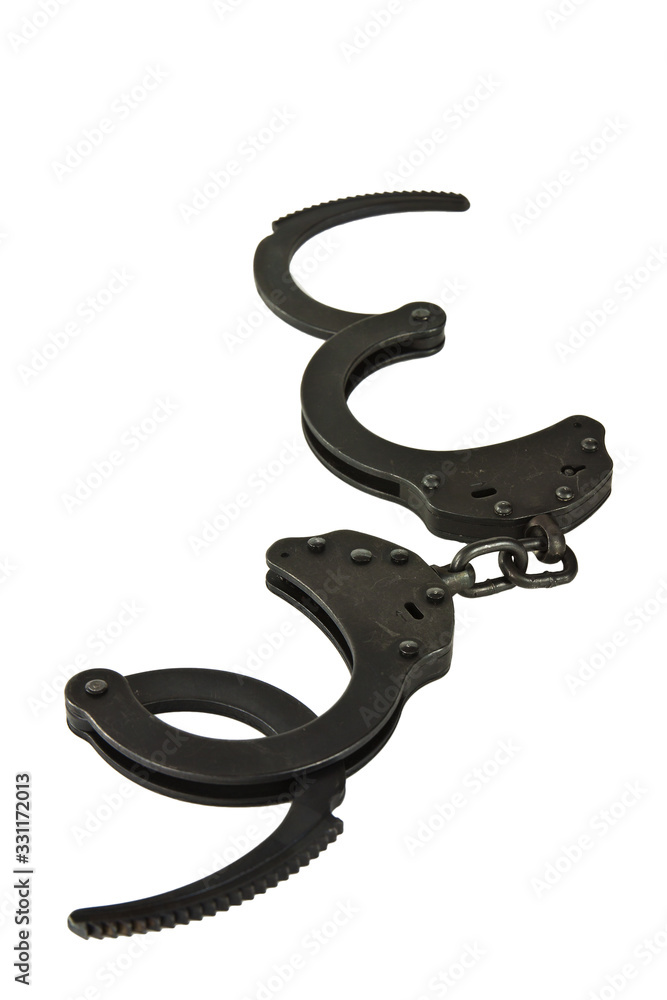 Black oxide handcuffs