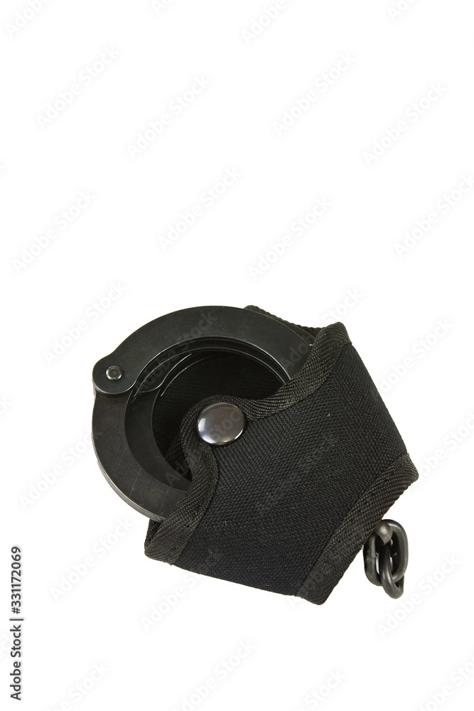 Black oxide handcuffs