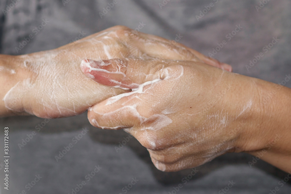 deep hand washing for disease prevention