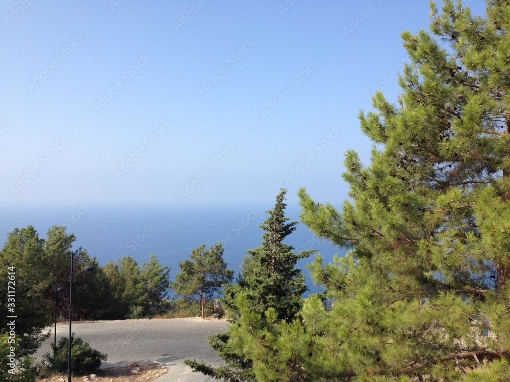 Black sea shore