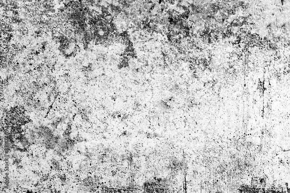 Obraz premium Texture of a concrete wall with cracks and scratches which can be used as a background