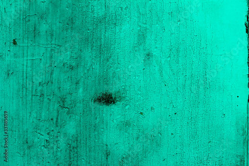 Aquamarine colored wall texture background with textures of different shades of aquamarine