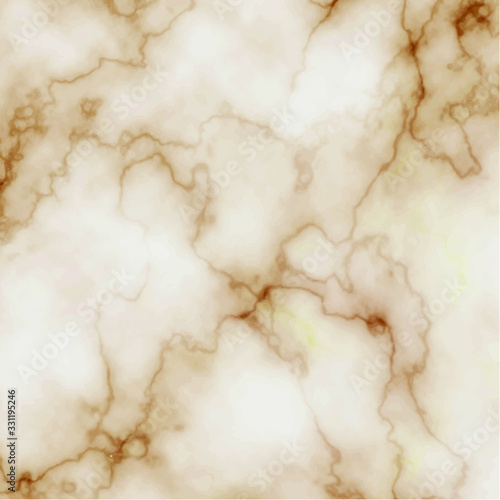 Brown marble texture backgrond seamless on white cream color background. Marble surface with brown color tint. Brown marble texture background pattern with high resolution. Light to dark brown marble.