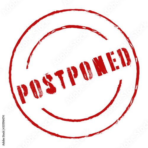 postponed stamp