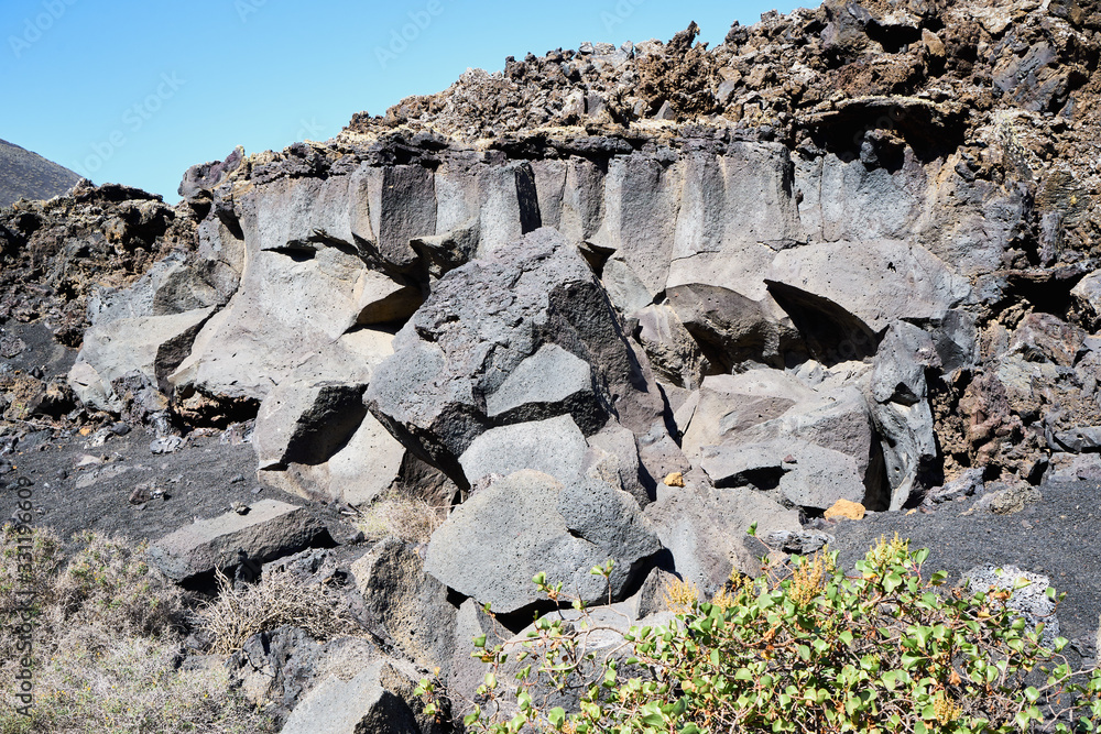 Wanderung durch den Naturpark Los Volcanes um die Vulkane Caldera de La ...