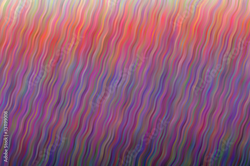 Purple, yellow and pink waves abstract vector background. Simple pattern. © sharafmaksumov