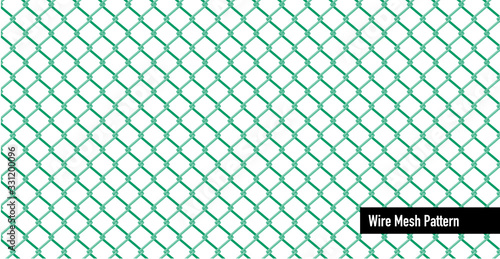 Wire mesh pattern