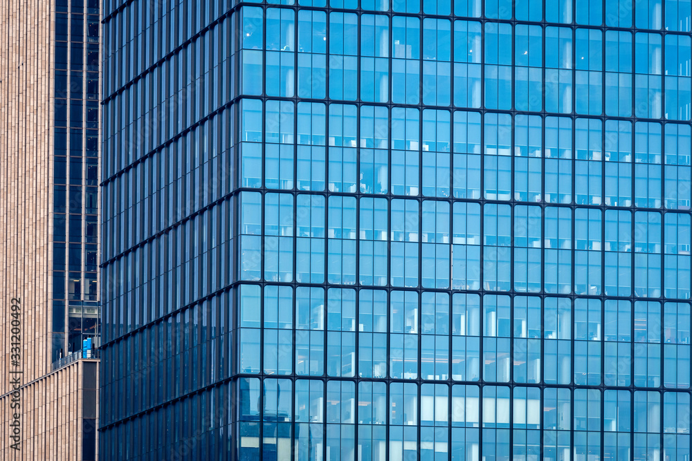 glass office building facade with windows, texture, architecture glass office building facade with windows, texture, architecture