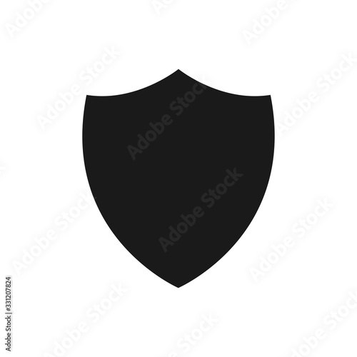 Free Download flat design shield icon vector logo template - GFXLoad