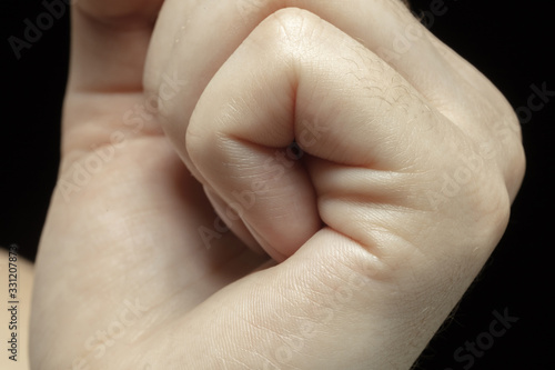 Hands. Detailed texture of human skin. Close up shot of young caucasian female body. Skincare  bodycare  healthcare  hygiene and medicine concept. Looks beauty and well-kept. Dermatology.