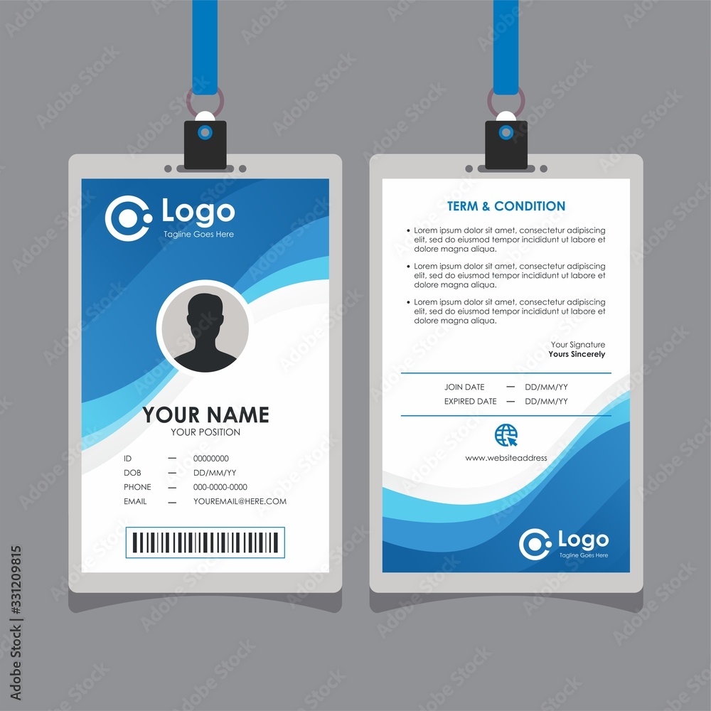 Simple Id Card Design