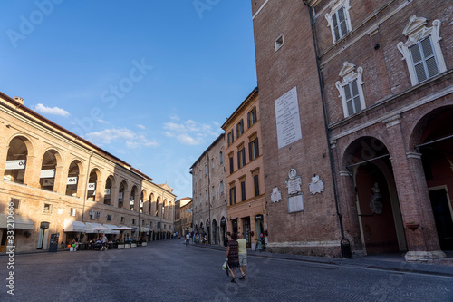 Fabriano, Marches, Italy: historic buildings