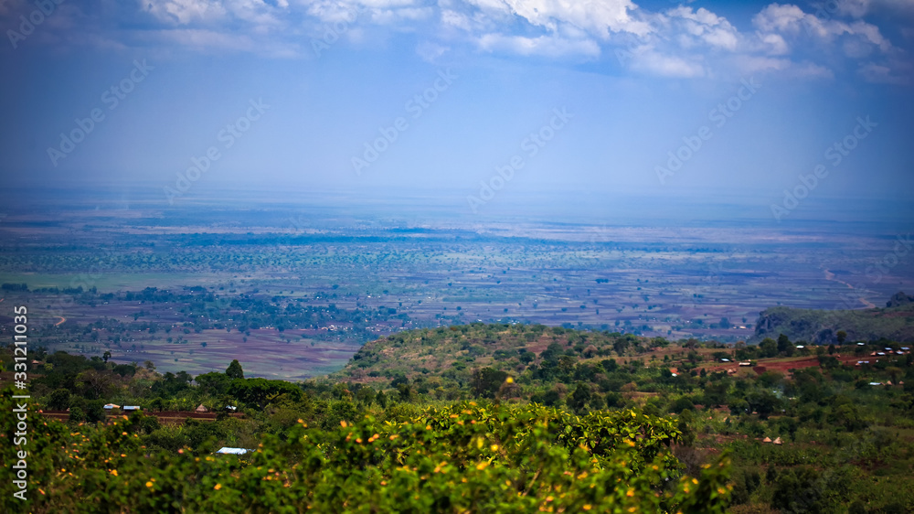 Looking North from Sipi Falls