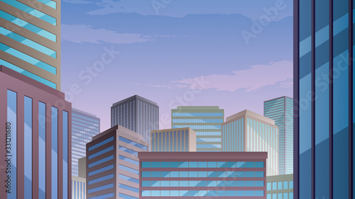 Cityscape Copy Space