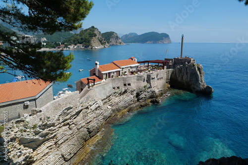 Old fortress in Petrovac, Montenegro