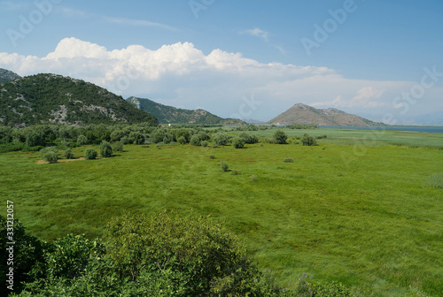 Valley of Skadar lake  Montenegro