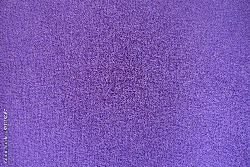 Top view of simple purple polyester fabric Top view of simple purple polyester fabric