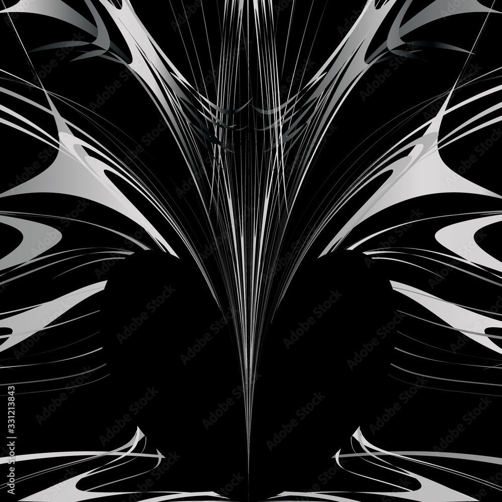 drawing in the gothic style on a black background drawing in the gothic style on a black background