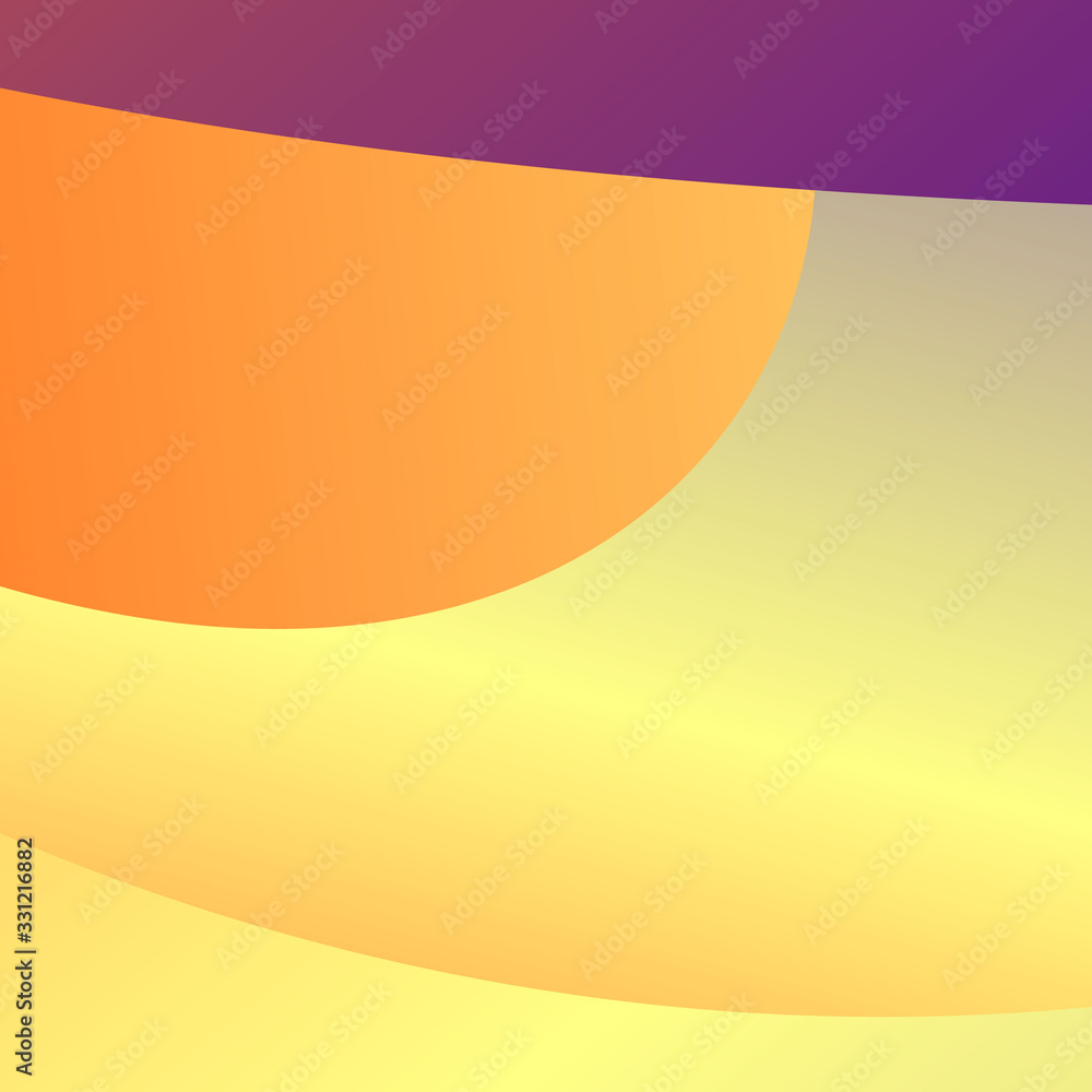 Obraz premium wide curving stripes. gradient. smooth transition. abstract background