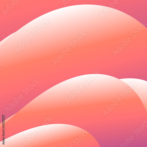 wide curving stripes. gradient. smooth transition. abstract background