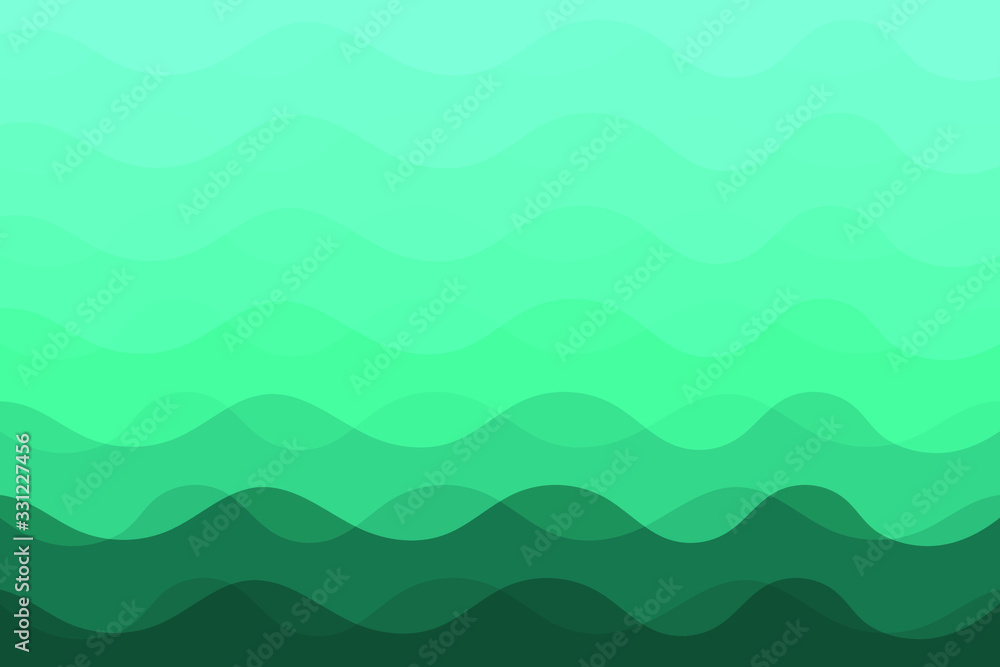 Water Wave Abstract Background Vector