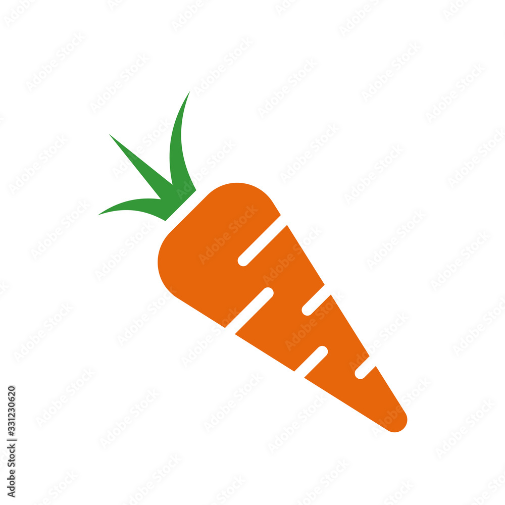 Carrot icon, vegetable vector design templates Carrot icon, vegetable vector design templates