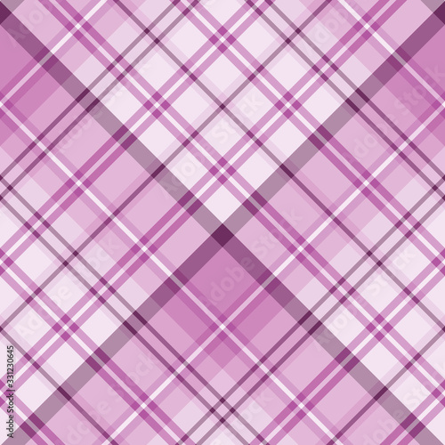 Seamless pattern in great cute cozy violet colors for plaid, fabric, textile, clothes, tablecloth and other things. Vector image. 2