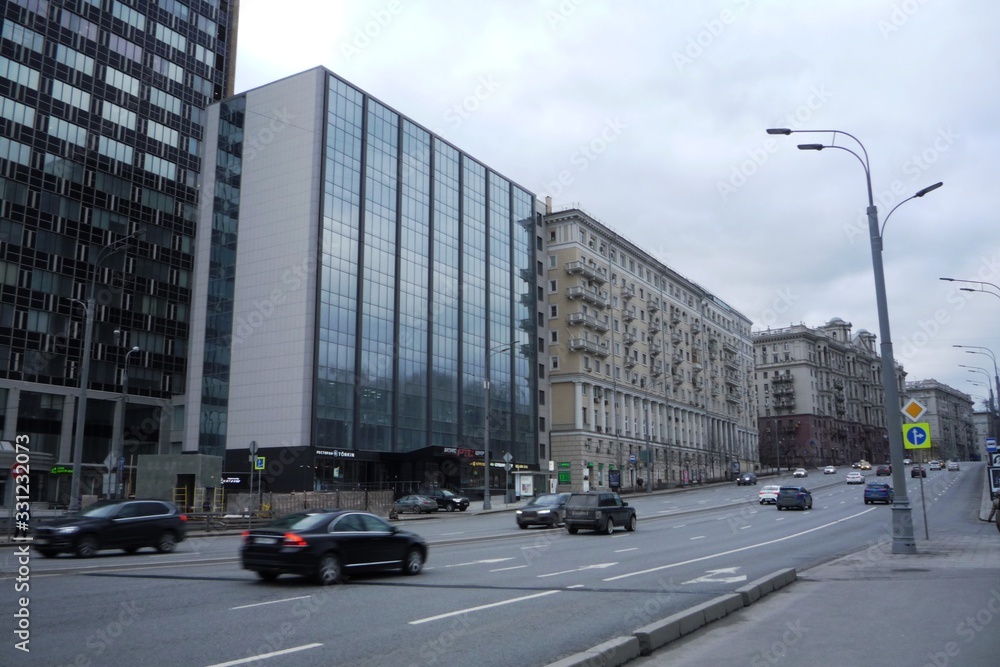 Fototapeta premium traffic in the city
