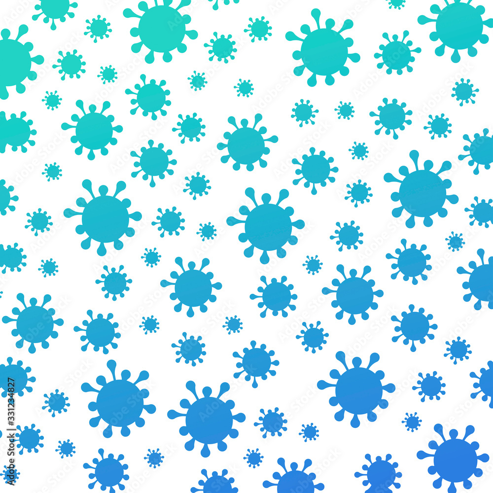 Virus pattern background, vector design Virus pattern background, vector design