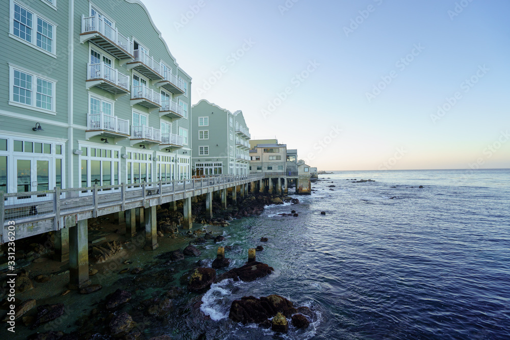 Fototapeta premium view of the beach