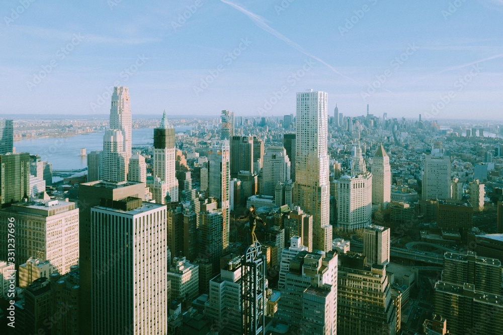 Fototapeta premium Rooftop New York City