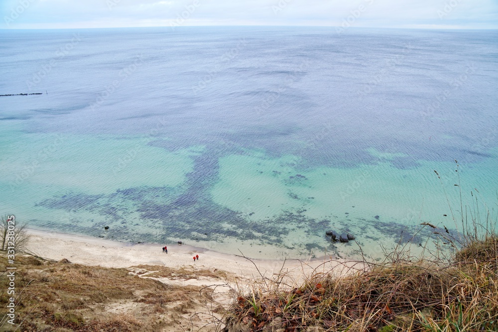 Obraz premium Steilküste Ostsee | Meer