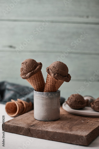  Chocolate Ice Cream.